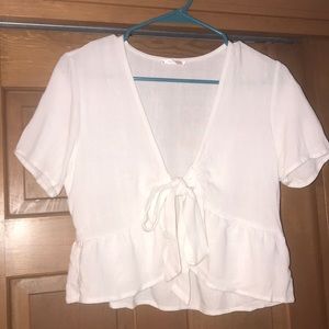 White tie front top Women’s